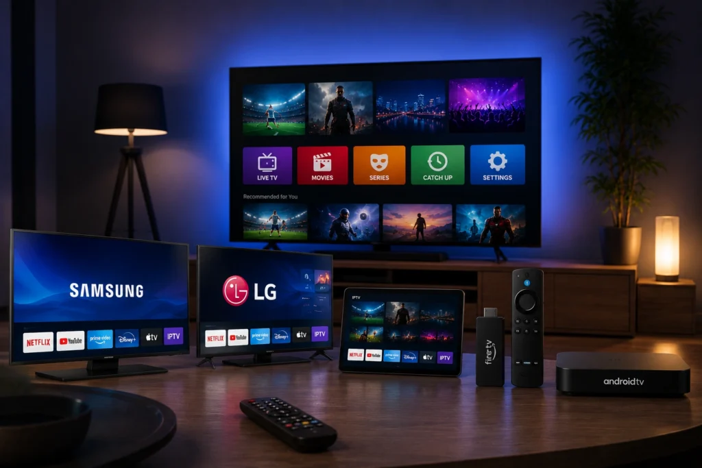 IPTV France TV en 2026 sur une télévision connectée