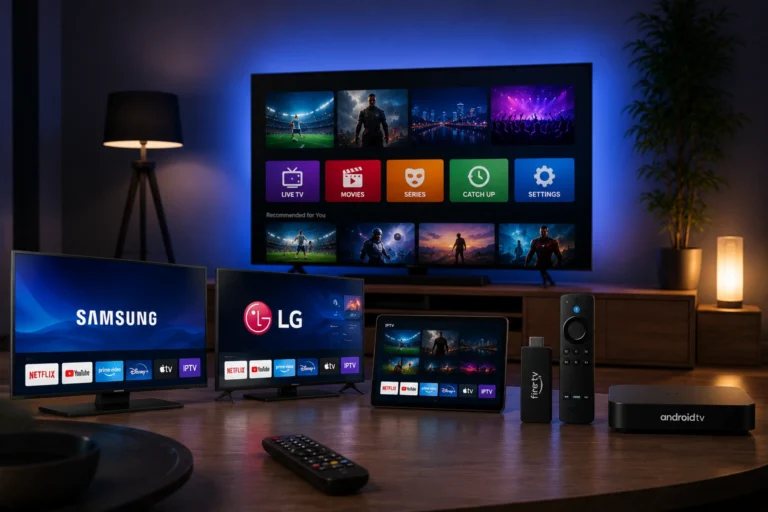 IPTV France TV en 2026 sur une télévision connectée
