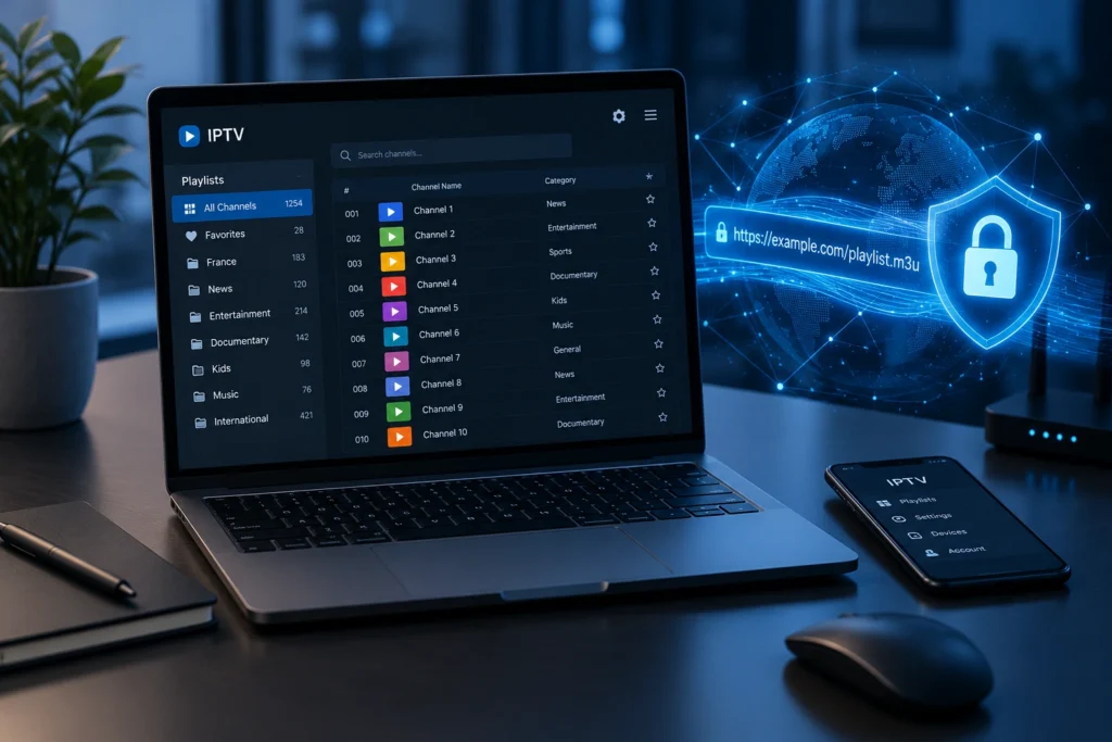 M3U IPTV France : sécuriser une liste et son lien