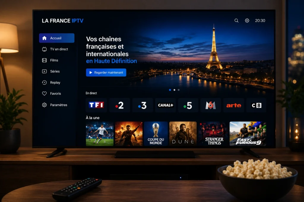 La France IPTV en 2026 sur Smart TV